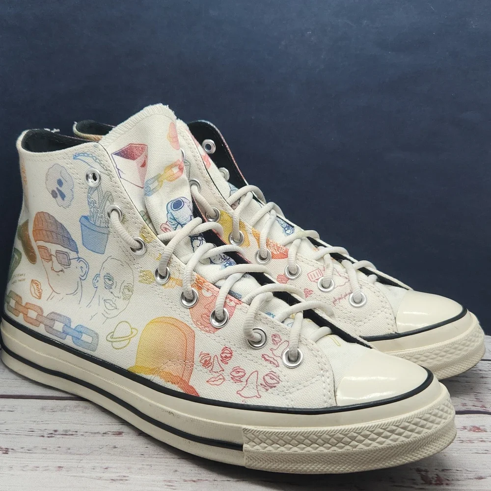 Converse x Tyler the Creator Chuck Taylor 70 Hi Sneakers‎ Size Men's 10.5